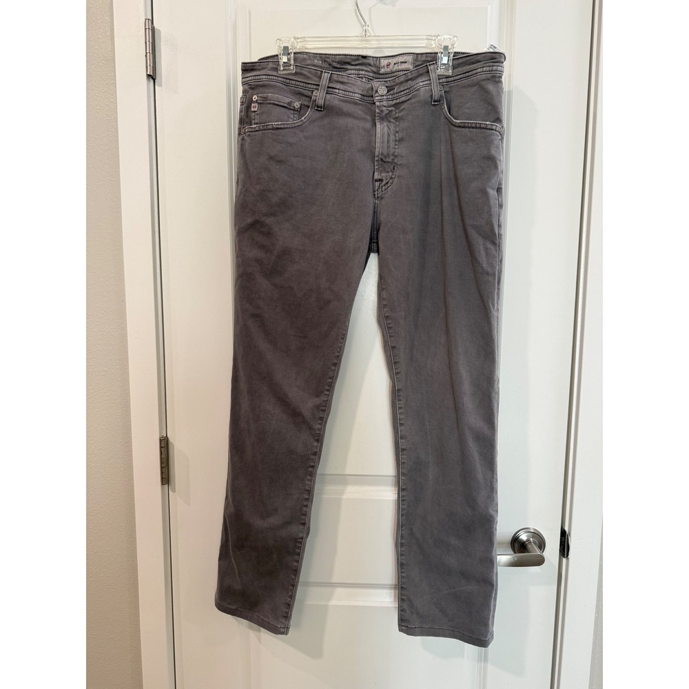 Ag Adriano Goldschmied Men’s Slim Jeans in Washed Gray